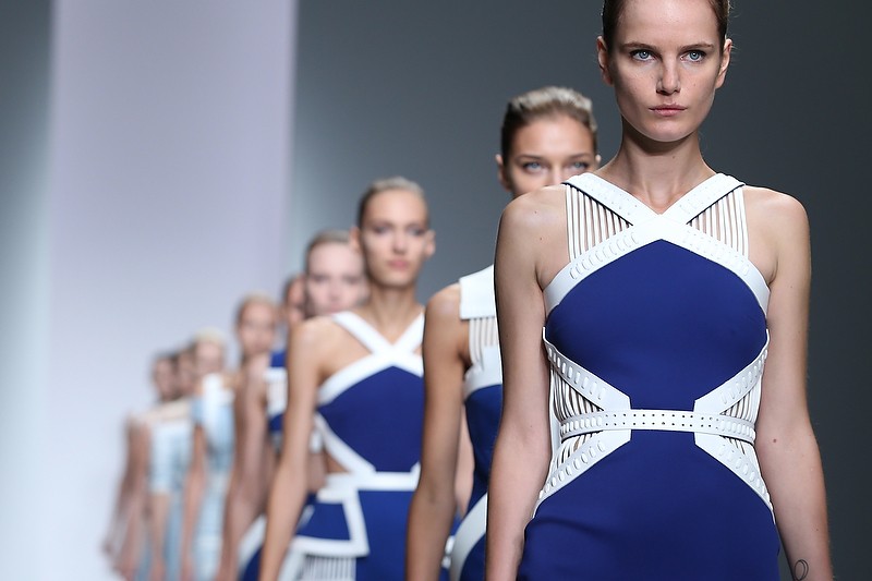 London Fashion Week SS14 - David Koma Catwalk