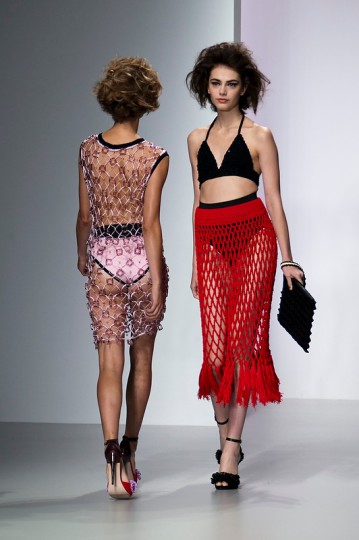 London Fashion Week SS14 - Sister by Sibling Catwalk