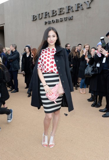 Burberry Womenswear Autumn/Winter 2014 - Front Row & Show