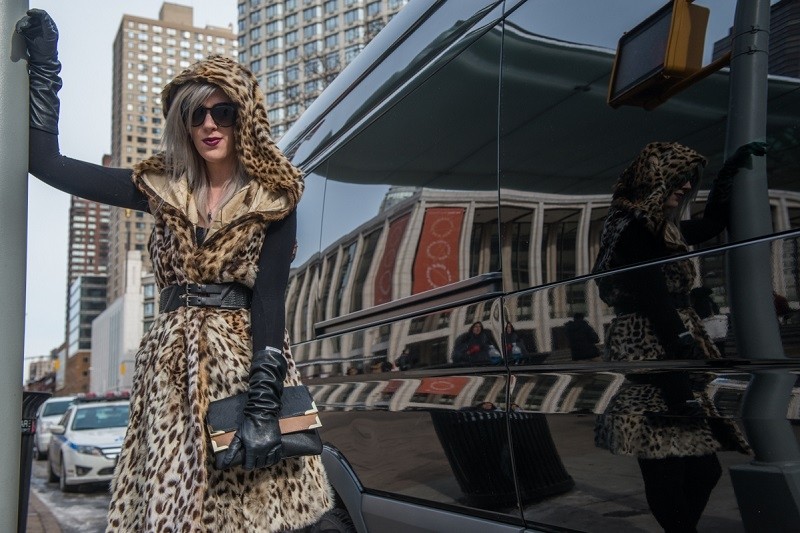 Fashion Blogger, Fur Vintage