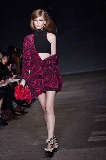 LFW AW14 - House of Holland - Ambra Vernuccio - The Upcoming - 20