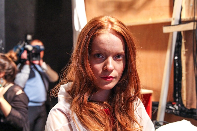 LFW AW14 - Kiev Fashion Days Backstage- Filippo LAstorina - The Upcoming -7