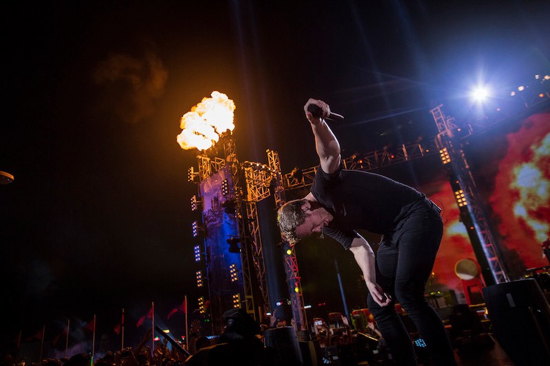 Worldwide Premiere Of "Transformers: Age Of Extinction" - Imagine Dragons Performance
