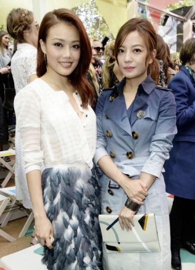 Burberry Womenswear SS15 - Front Row & Show