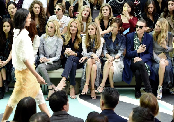 Burberry Womenswear SS15 - Front Row & Show