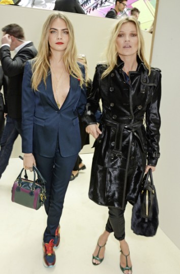 Burberry Womenswear SS15 - Backstage