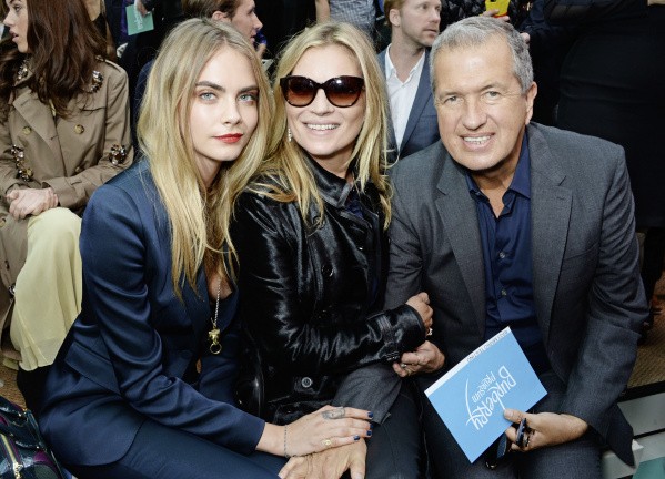 Burberry Womenswear SS15 - Front Row & Show