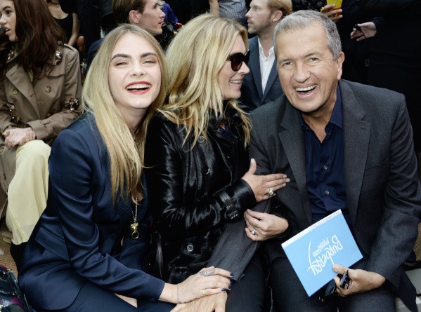 Burberry Womenswear SS15 - Front Row & Show