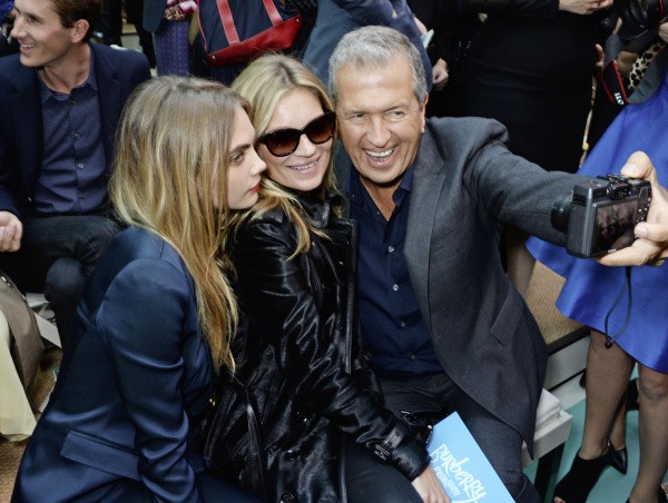 Burberry Womenswear SS15 - Front Row & Show
