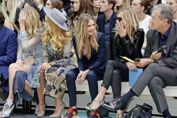 Burberry Womenswear SS15 - Front Row & Show