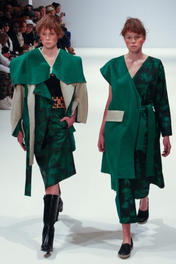 LFW AW 15 - CJ YAO - AMBER BAKER - THE UPCOMING-11