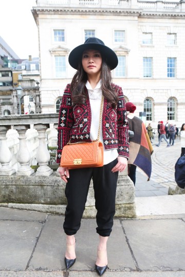 LFW AW 15 - STREET STYLE - ELENA MOLINA - THE UPCOMING-20
