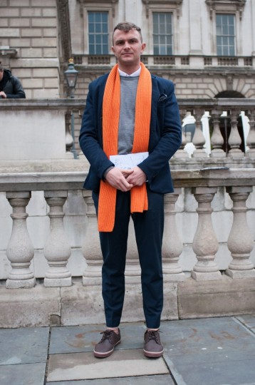 LFW AW 15 - STREET STYLE - FILLIPO EIGELAND - THE UPCOMING-34