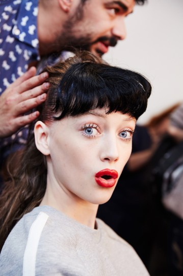 LFW AW15 - Ashish backstage - Ambra Vernuccio - The Upcoming - 1