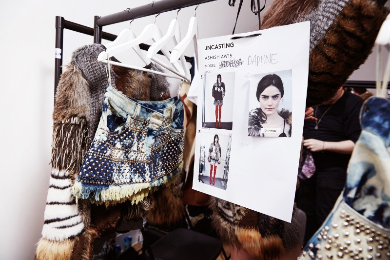 LFW AW15 - Ashish backstage - Ambra Vernuccio - The Upcoming - 13