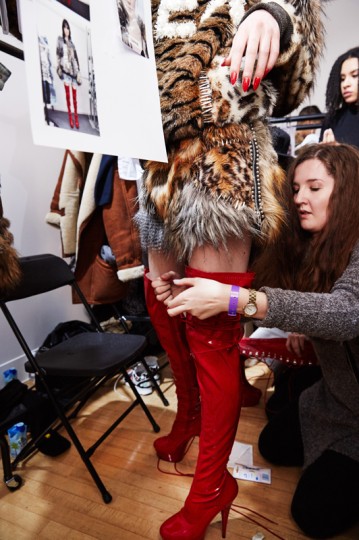 LFW AW15 - Ashish backstage - Ambra Vernuccio - The Upcoming - 14