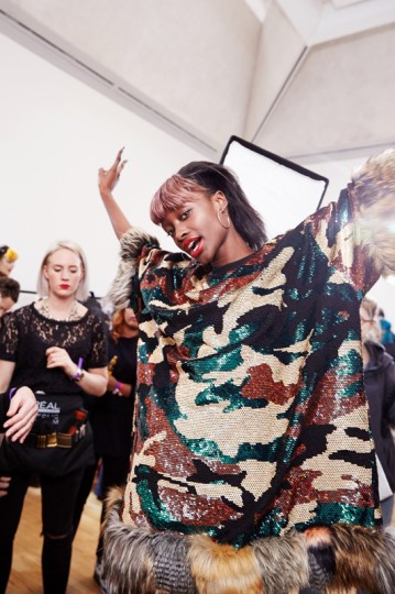 LFW AW15 - Ashish backstage - Ambra Vernuccio - The Upcoming - 17
