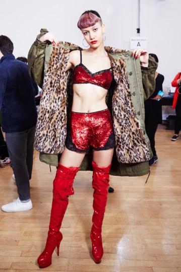 LFW AW15 - Ashish backstage - Ambra Vernuccio - The Upcoming - 18