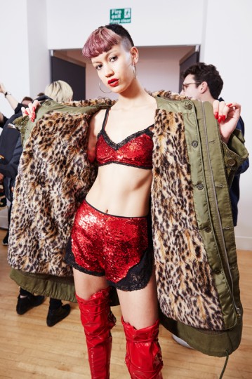 LFW AW15 - Ashish backstage - Ambra Vernuccio - The Upcoming - 19