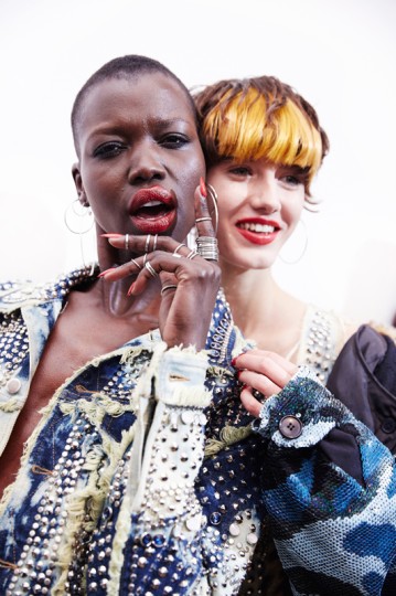 LFW AW15 - Ashish backstage - Ambra Vernuccio - The Upcoming - 22