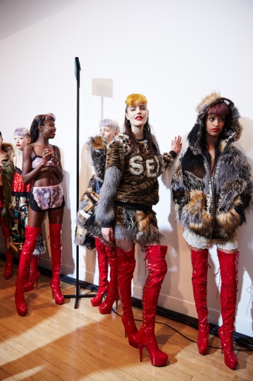 LFW AW15 - Ashish backstage - Ambra Vernuccio - The Upcoming - 29