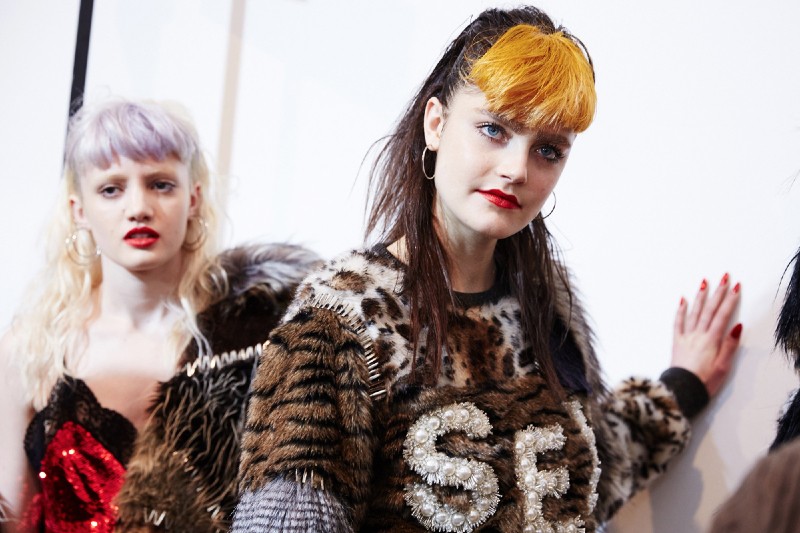 LFW AW15 - Ashish backstage - Ambra Vernuccio - The Upcoming - 30