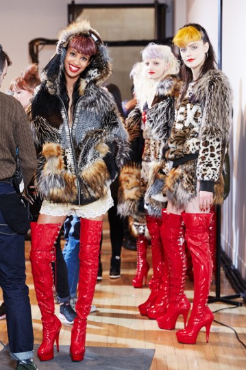 LFW AW15 - Ashish backstage - Ambra Vernuccio - The Upcoming - 31