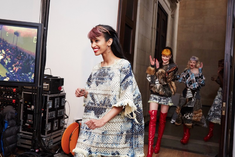 LFW AW15 - Ashish backstage - Ambra Vernuccio - The Upcoming - 34