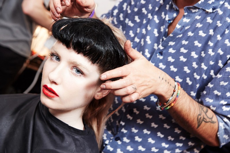 LFW AW15 - Ashish backstage - Ambra Vernuccio - The Upcoming - 7