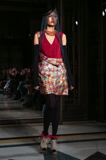 LFW AW15- Ashley Isham - Elena Molina- The Upcoming -34