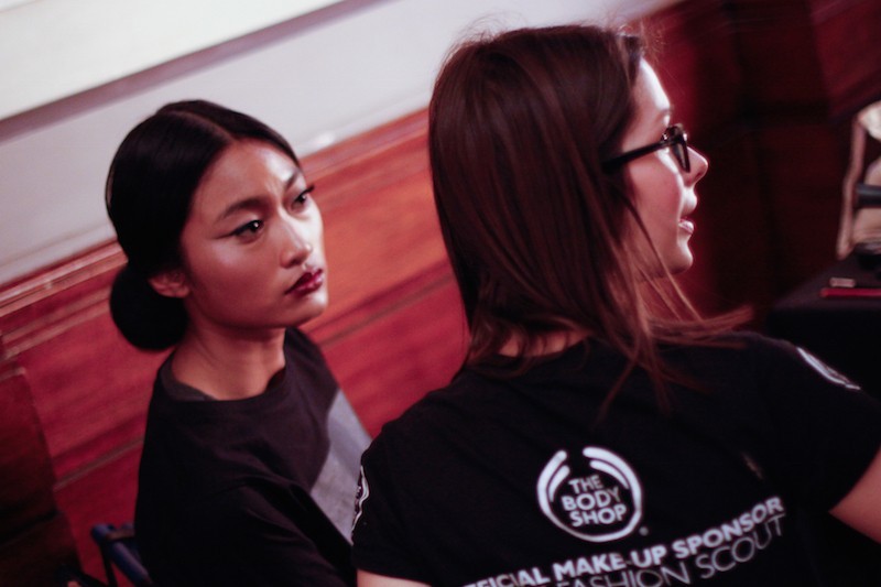 LFW AW15 - Ashley Isham backstage - Talie Eigeland - The Upcoming - 11