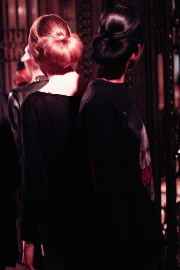 LFW AW15 - Ashley Isham backstage - Talie Eigeland - The Upcoming - 18