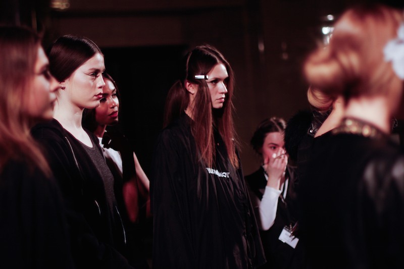 LFW AW15 - Ashley Isham backstage - Talie Eigeland - The Upcoming - 19