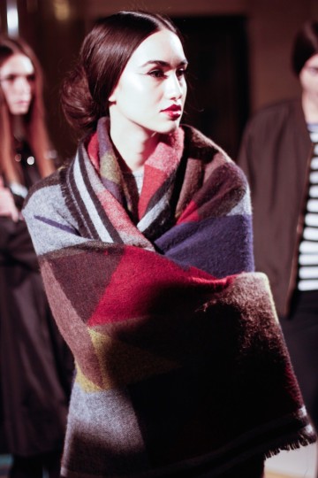 LFW AW15 - Ashley Isham backstage - Talie Eigeland - The Upcoming - 20