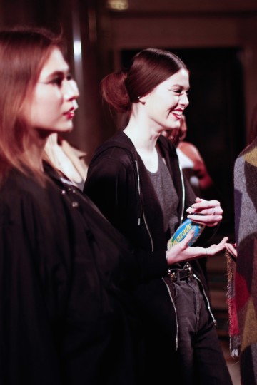 LFW AW15 - Ashley Isham backstage - Talie Eigeland - The Upcoming - 21