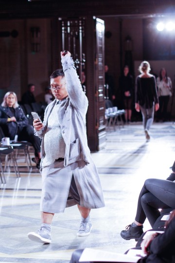 LFW AW15 - Ashley Isham backstage - Talie Eigeland - The Upcoming - 24