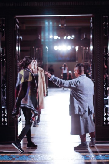 LFW AW15 - Ashley Isham backstage - Talie Eigeland - The Upcoming - 26
