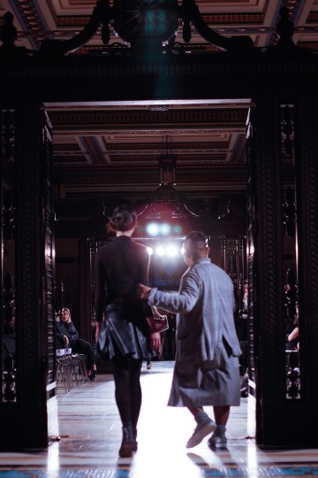 LFW AW15 - Ashley Isham backstage - Talie Eigeland - The Upcoming - 28