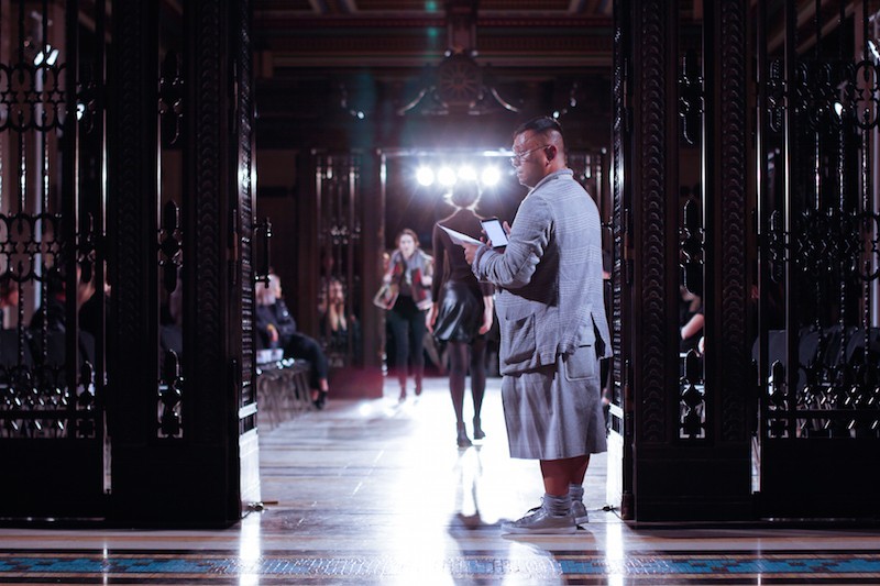 LFW AW15 - Ashley Isham backstage - Talie Eigeland - The Upcoming - 29