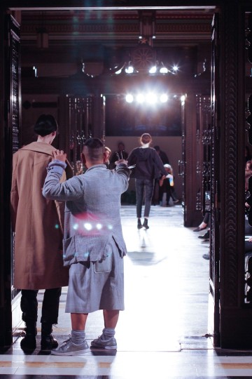 LFW AW15 - Ashley Isham backstage - Talie Eigeland - The Upcoming - 33