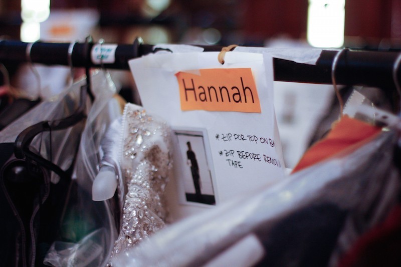 LFW AW15 - Ashley Isham backstage - Talie Eigeland - The Upcoming - 5