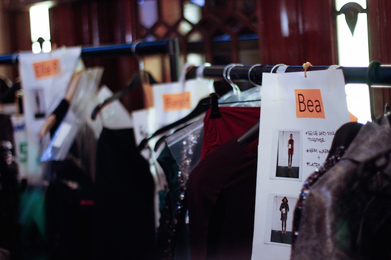 LFW AW15 - Ashley Isham backstage - Talie Eigeland - The Upcoming - 6