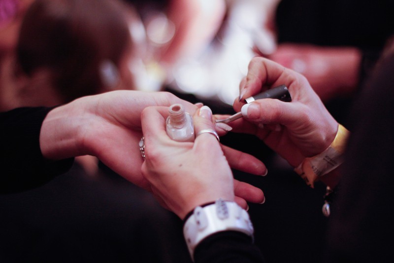 LFW AW15 - Ashley Isham backstage - Talie Eigeland - The Upcoming - 9