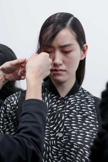 LFW AW15- Christopher Raeburn -Olesya Asanova - The Upcoming-45