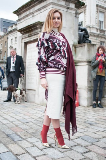 LFW AW15-STREET-STYLE- Geirgie Heporth- The Upcoming-24