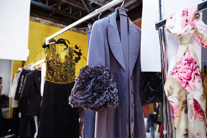 PFW AW15 - Andrew Gn backstage - Ambra Vernuccio - 1