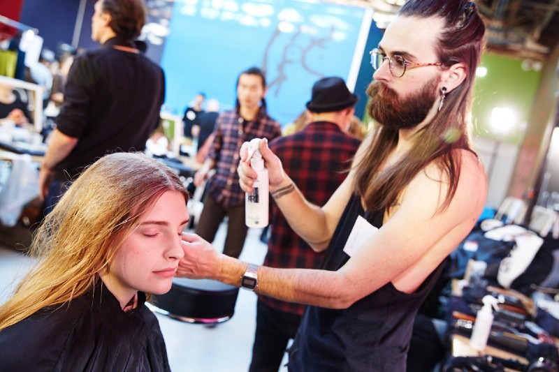 PFW AW15 - Andrew Gn backstage - Ambra Vernuccio - 11