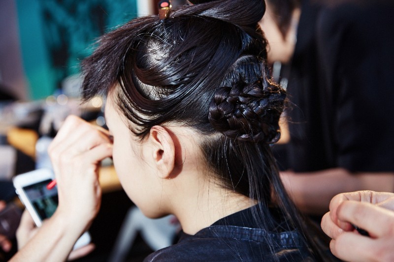 PFW AW15 - Andrew Gn backstage - Ambra Vernuccio - 14