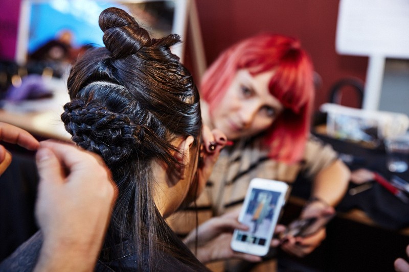 PFW AW15 - Andrew Gn backstage - Ambra Vernuccio - 15