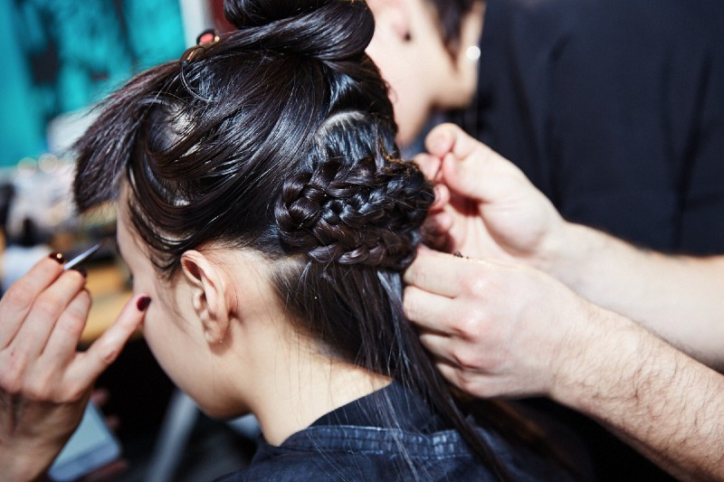 PFW AW15 - Andrew Gn backstage - Ambra Vernuccio - 16